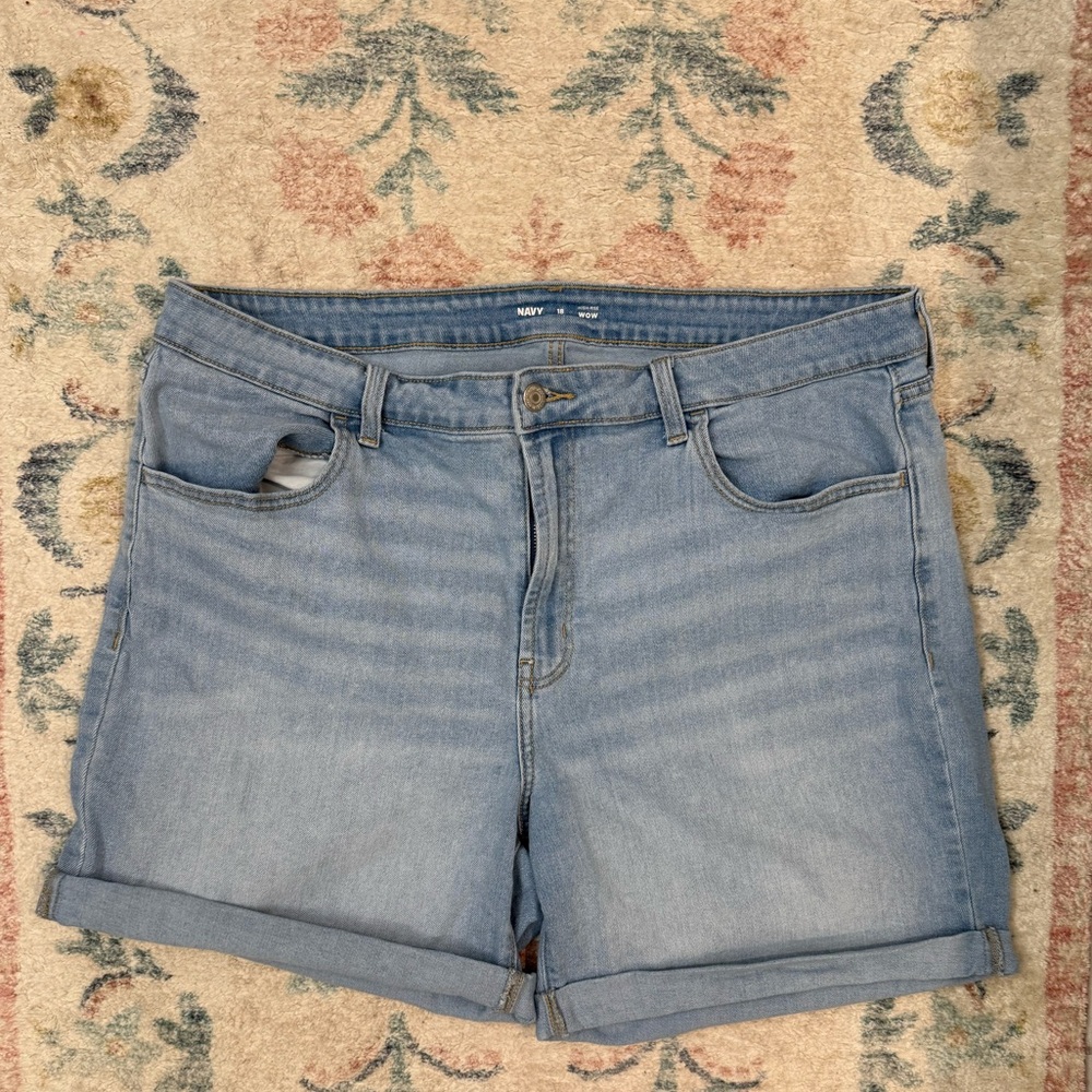 Old navy high rise cuffed Jean short